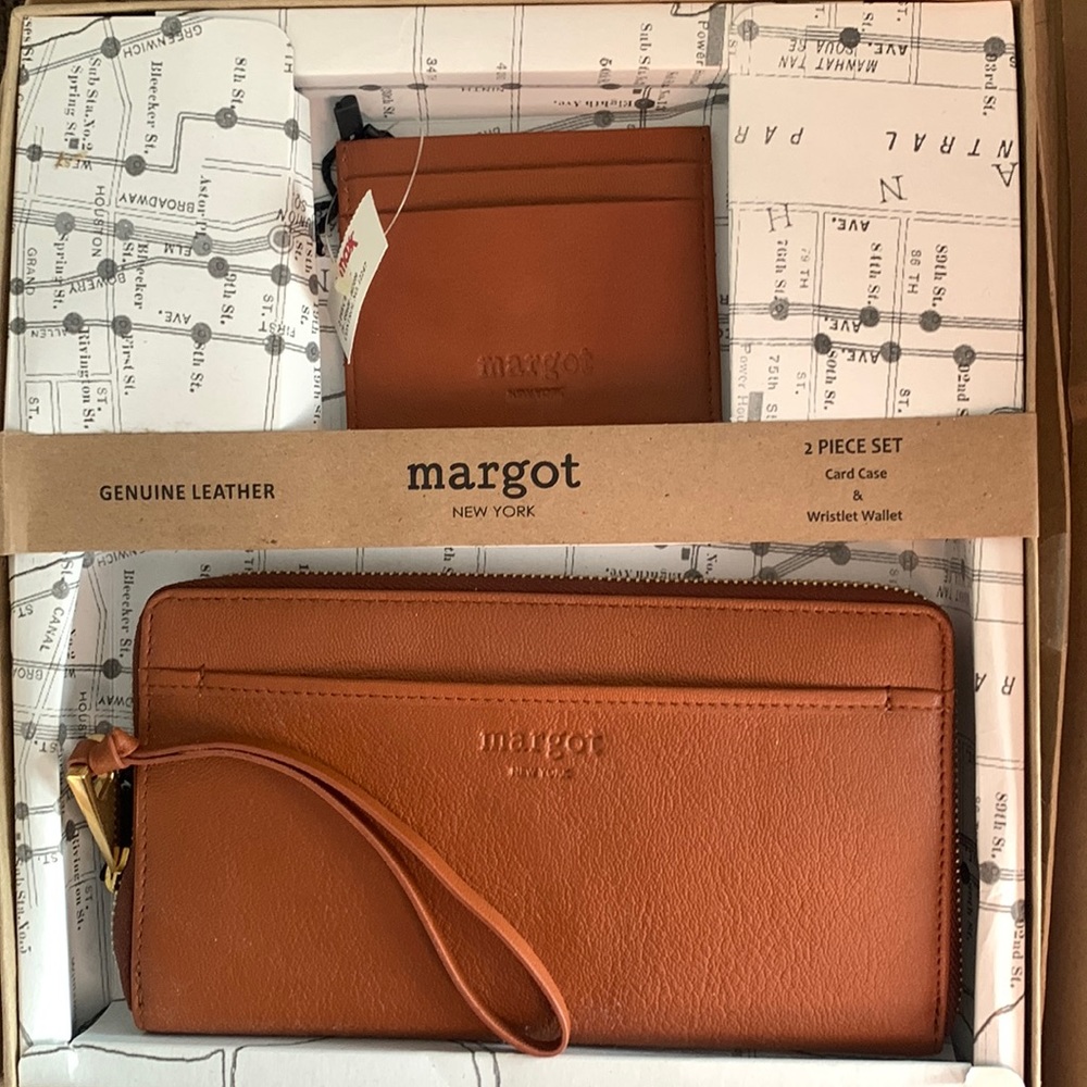 Margot wristlet / card case New